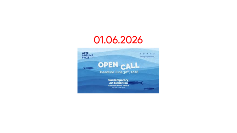 Arte Laguna Prize 2026 — конкурс современного искусства