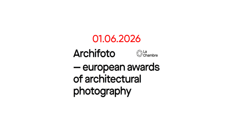  Archifoto 2026 — a European architectural photography competition