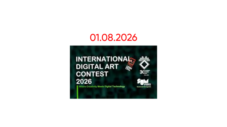  International Digital Art Contest 2026 — an art competition