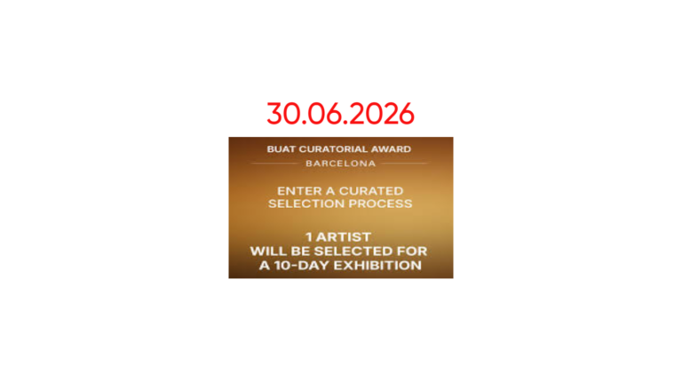  The BUAT Curatorial Award — a curatorial prize for artists