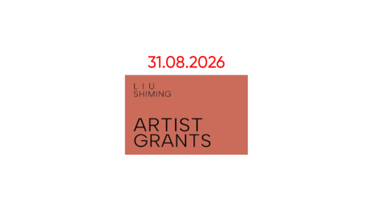  Liu Shiming Artist Grants — a grant for emerging artists