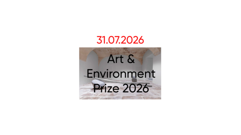  Art & Environment Prize 2026 — an artist residency in France