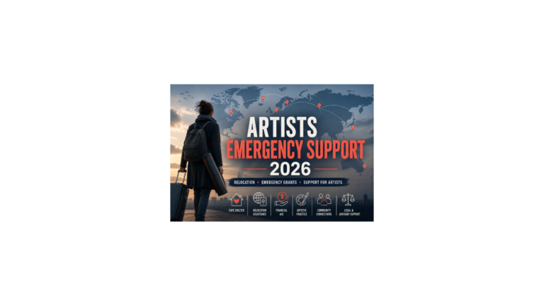 10 emergency support schemes for artists in 2026 - ART CURATOR 10 emergency support schemes for artists in 2026